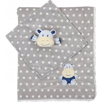 Dětská deka BABYONO Dětská deka s maskotem, kojenecká dečka