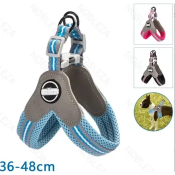 Postroj pro psa Postroj Nobleza ve tvaru Y S 36-48 cm Barva: Tyrkysová