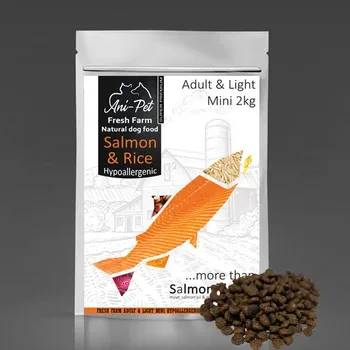 Krmivo pro psa Ani - pet Fresh Farm Adult & Light Mini - Salmon & Rice 2kg