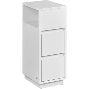 Noční stolek Vasagle Vernon bílý