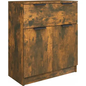 Komoda Skříňka, kouřový dub, 60x30x70 cm, materiál d