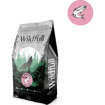 Krmivo pro psa Wildfull Dog Adult Mini Size GF - Salmon & Pumpkin 500g