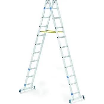 Žebřík Stojací žebřík oboustranně schůdný - výprodej 49810V