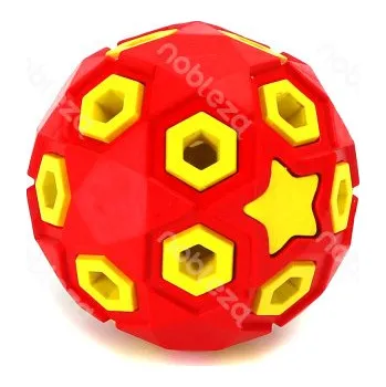 Hračka pro psa Gumový míč pro psa Nobleza Star 8 cm Barva: Červená