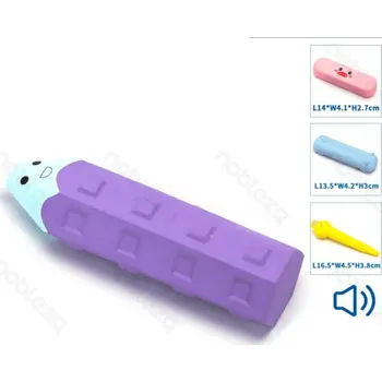 Hračka pro psa Latexová hračka pro psa Nobleza Back to School Barva: Fialová