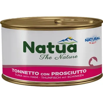 Krmivo pro kočku Natua Cat Adult - Filety z tuňáka a šunky 85g