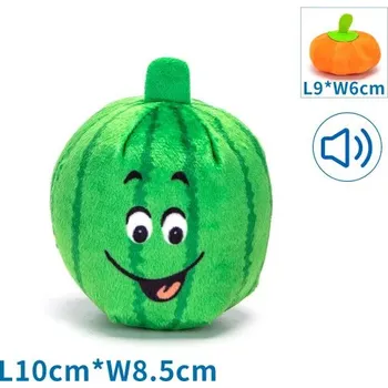 Hračka pro psa Plyšová hračka Nobleza - Ovoce a zelenina 2 druhy Barva: Zelená