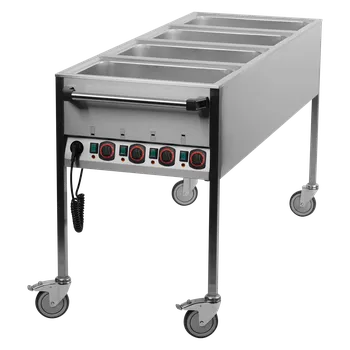 Sporák Vodní lázeň elektrická GN 4-1/1 ovládání na kratší straně | REDFOX - VLPK 4120