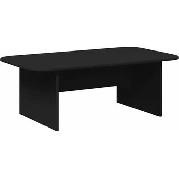 Konferenční stolek Konferenční stolek černý 93 x 53 x 33 cm, dřevěný materiál