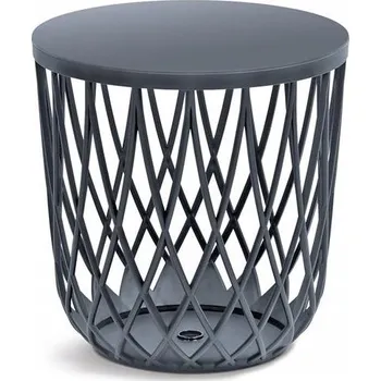 Konferenční stolek Kulatý konferenční stolek Prosperplast 45 x 44 x 45 cm antracit