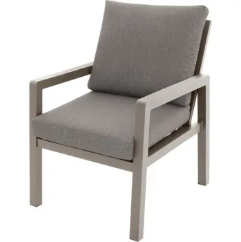 Zahrada Doppler LIFE - zahradní hliníkové křeslo mocca