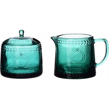 Cukřenka Cukřenka s mlékovkou - Sada sklo skla - ECILA DARK