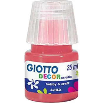 Vodová barva FILA Barva akrylová Giotto 25 ml, broskvová