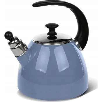 Konvice na čaj Altom Design tradiční smaltovaná ocelová Konvice 2,5 l modrá