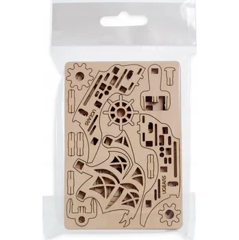 ostatní stavebnice 3D skládačky Ugears U-Fidgety Mechanické lodě 36 ks