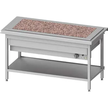 kotlíky STALGAST Stůl s granitovou varnou deskou 4x GN 1/1, 1570x750x880 mm | STALGAST, ST117151