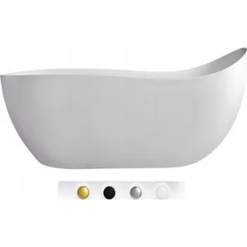 Vana BRAIDER Volně stojící vana VAGGIA 160 cm. Bílá