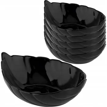 Sada misek 6 kusů salátové misky skleněné 14 cm Altom Design Nocturn List