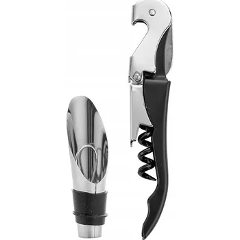 Dávkovač mýdla Sada Otvírák a zátka vývrtky - dávkovač Florina černá