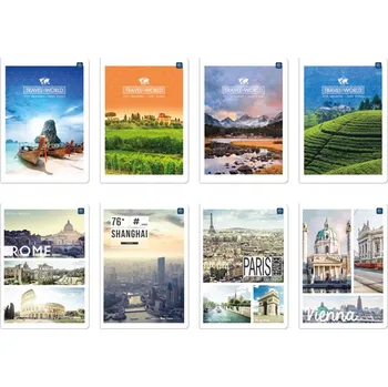 Sešit Sešit A5 s mřížkou Interdruk, 80 listů