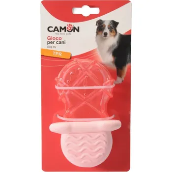 Hračka pro psa Camon chladicí dudlík pro psa - 13 cm Barva: Růžová