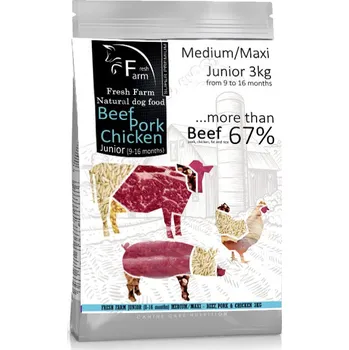 Krmivo pro psa Ani - pet Fresh Farm Junior 9-16 Medium&Maxi - Multiprotein 3kg