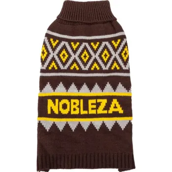 Dámský svetr Svetr Alpine pro psa Nobleza - XS 20cm Barva: Hnědá