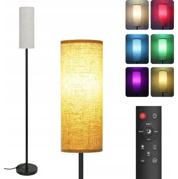 Stojací lampa STOJACÍ LED LAMPA RGB S DÁLKOVÝM OVLÁDÁNÍM, NASTAVENÍ BARVY 2700K-6500K A JASU
