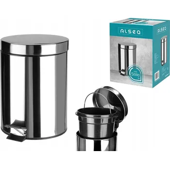 Odpadkový koš Odpadkový koš Alsea STILLO 5 l šedý