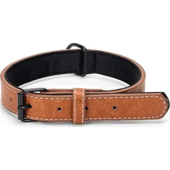 Obojek pro psa Obojek Nobleza s přezkou pro psa M (š. 3 cm x d. 61 cm) - 3 barvy Barva: Hnědá