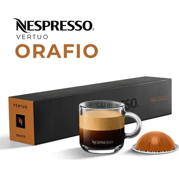 Kávovar Nespresso Vertuo Mug Orafio 10 kapslí