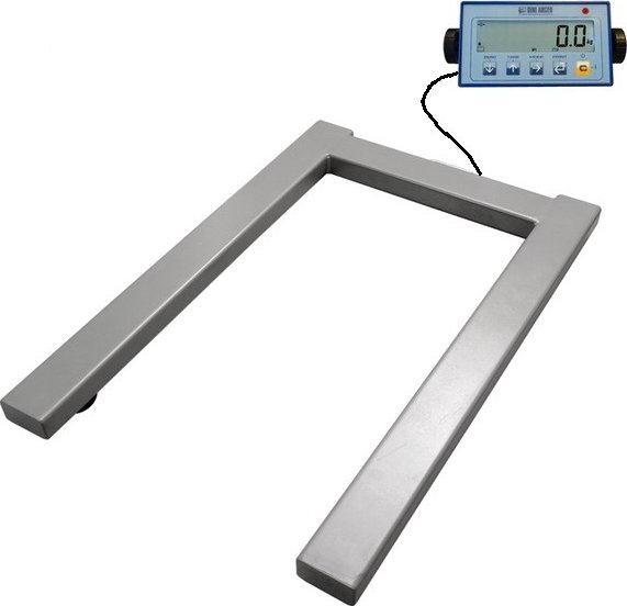 Paletová váha na europalety 2000 kg, 840x1250 mm