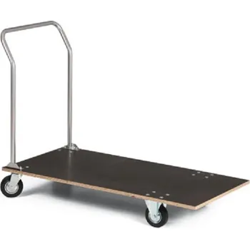 Plošinový vozík Plošinový vozík s dřevěnou deskou