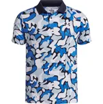 Chlapecké tričko UNDER ARMOUR UA Matchplay Printed Polo 412-BLU - 160-164