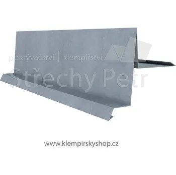 Střešní lemovaní Střechy Petr Závětrná lišta 375 mm Al+ Barva: bílá RAL 9010