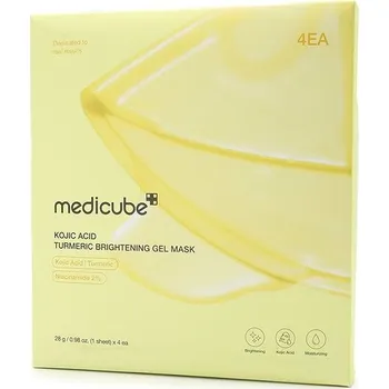 Pleťová maska Medicube Hydratační a rozjasňující maska s gelovou texturou 4 ks