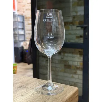 Sklenice Krosno skleničky na víno, víno, 6 kusů