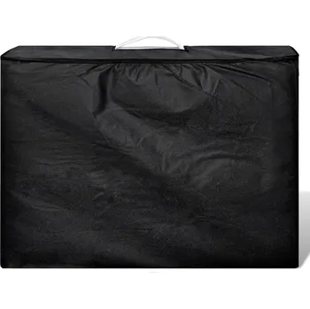 Obraz Skládací masážní stůl dřevěný VidaXL bílý