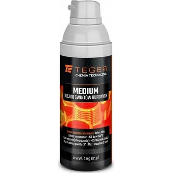 Průmyslové lepidlo Žlutý tmel na závity trubek MEDIUM 50g TEGER