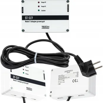 Řídicí jednotka integrátoru modulu pro dva topné okruhy TECH ST-517