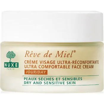 Masážní přístroj Denní krém na suchou pleť Nuxe Reve de Miel Ultra Comfortable Face Cream 50ml
