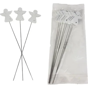 Vánoce Dekorace zápich 8 ks D2953