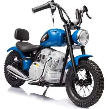 malá motorka Elektrická motorka A9902 36V 350W modrá