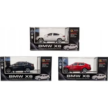RC model auta Kreativní Auto Na Dálkové Ovládání BMW X6 Černé Vozidlo Ovladač Světlo