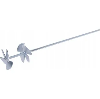 Míchací metla MÍCHADLO HEX DVOUVRTULOVÉ 80mm NA BARVY LAKY LEPIDLA