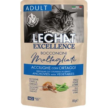 Krmivo pro kočku Monge Italy Monge LeChat Excellence Adult ančovičky se zeleninou 85g