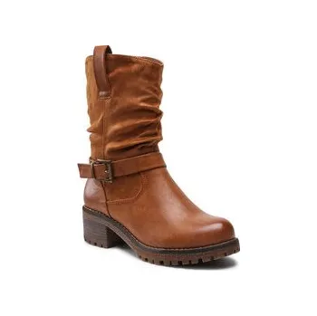 Dámské kozačky Polokozačky Clara Barson WS1128-46 Hnědá 38