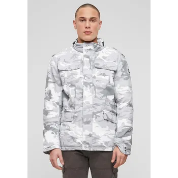 Oblečení a móda Zimní bunda Britannia blizzard camo Brandit šedá 2545743