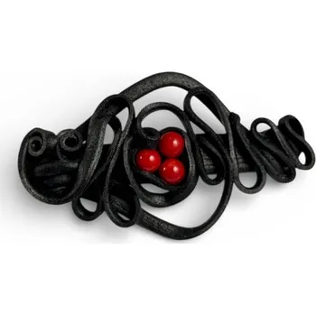 Brož Filipová MOŘSKÝ KORÁL, spona s klipsnou