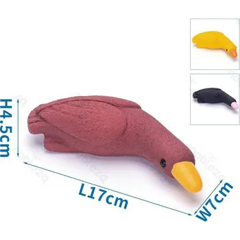 Hračka pro psa Latexový ptakopysk Nobleza hračka pro psa - 17 cm Barva: Černá